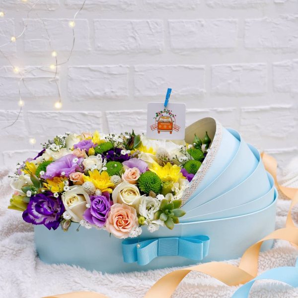 خرید انواع گل برای تبریک مادر شدن خواهر