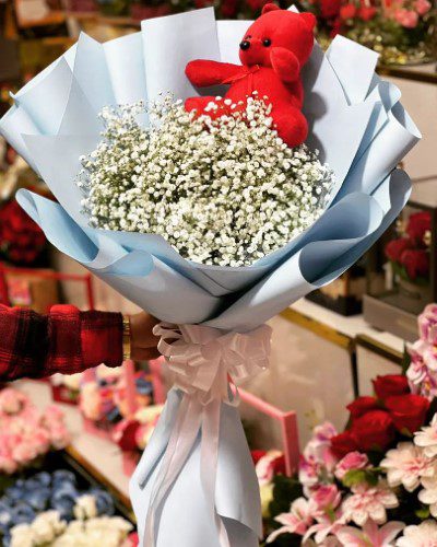 خرید انواع گل برای تبریک تولد نوزاد پسرم
