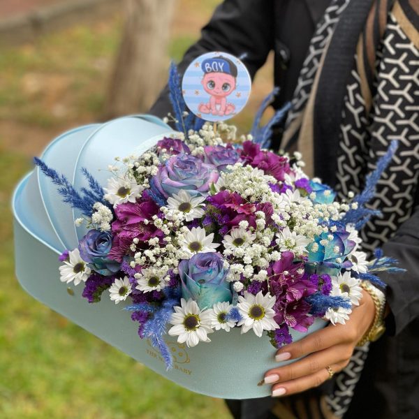 خرید انواع گل برای دسته گل تبریک تولد نوزاد