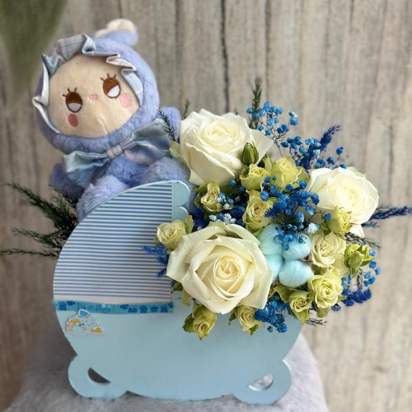 خرید انواع گل برای تبریک بچه دار شدن به دوست