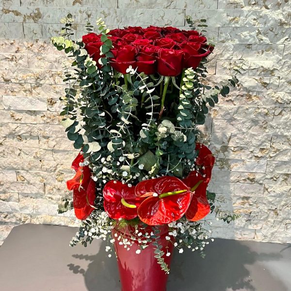گل برای تبریک روز زن مادر شوهر به عروس