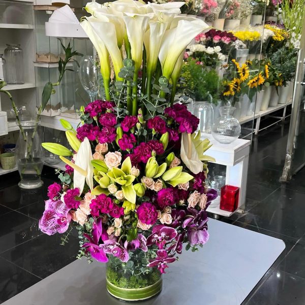 گل برای تبریک روز زن از طرف شرکت