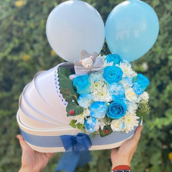 خرید انواع گل برای و تبریک تولد نوزاد