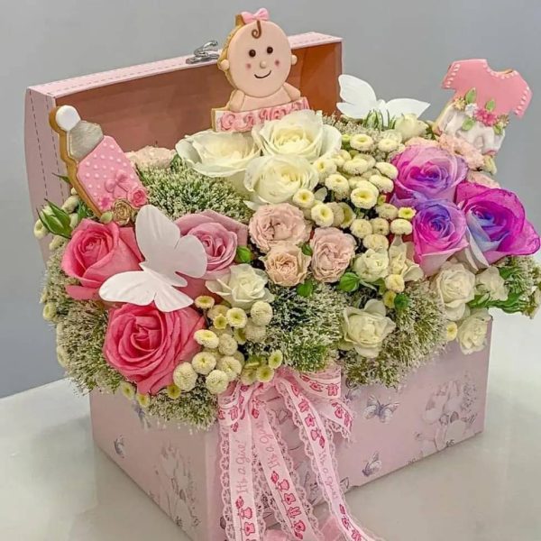 خرید انواع گل برای تبریک بچه دار شدن رسمی
