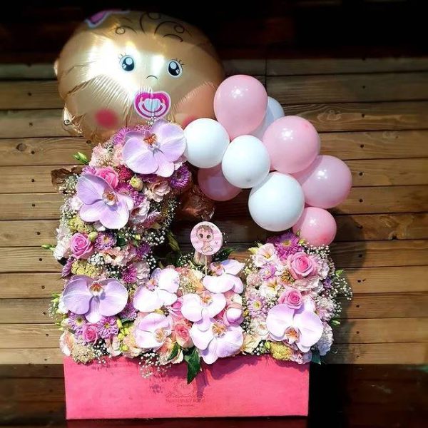 خرید انواع گل برای تبریک های تولد نوزاد