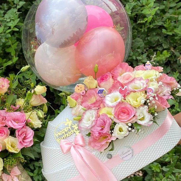 خرید انواع گل برای نوزاد ۴ ماهه
