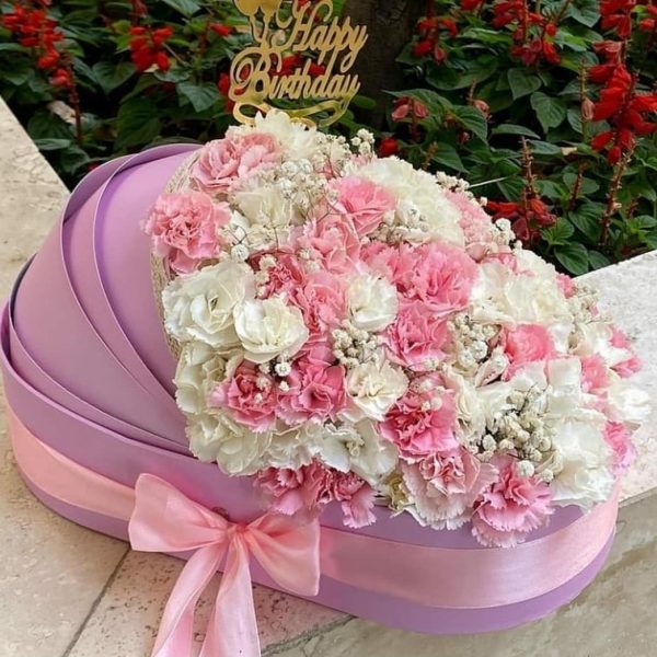 خرید انواع گل برای تبریک تولد نوزاد نوه دختر