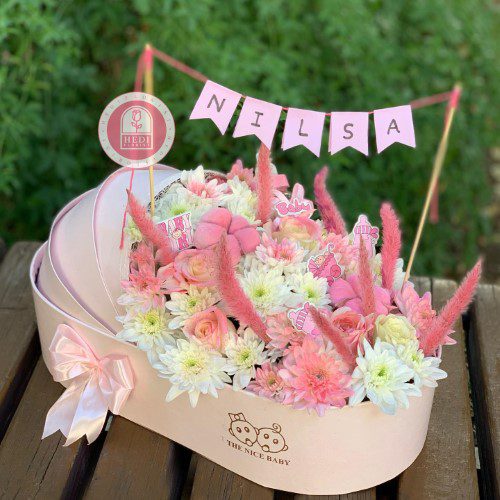 خرید انواع گل برای تبریک تولد نوزاد به خواهر شوهر