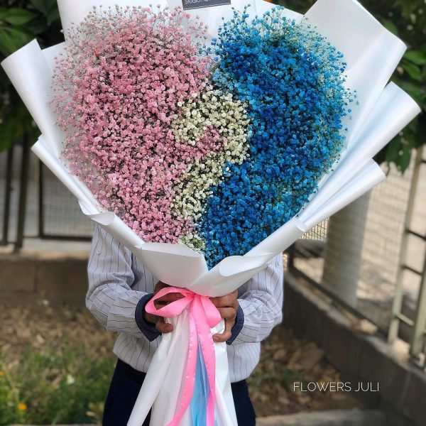 خرید انواع گل برای تبریک نوزاد پسر
