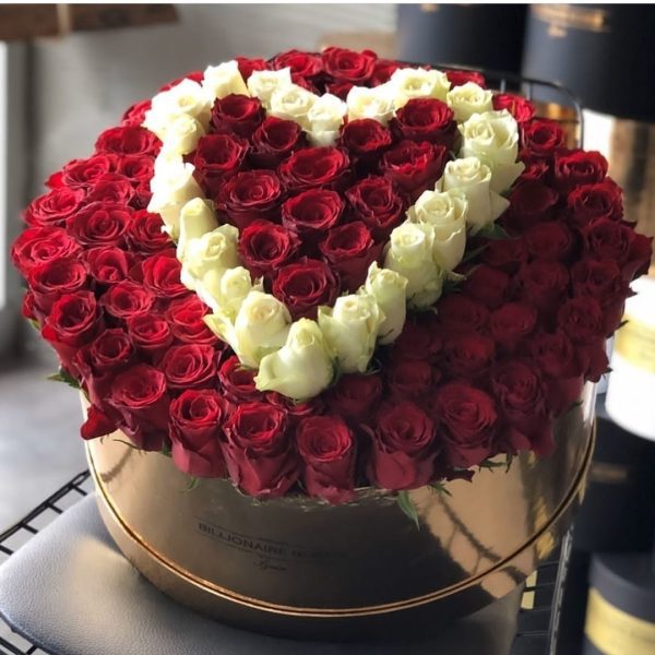 دسته گل بزرگ ولنتاین