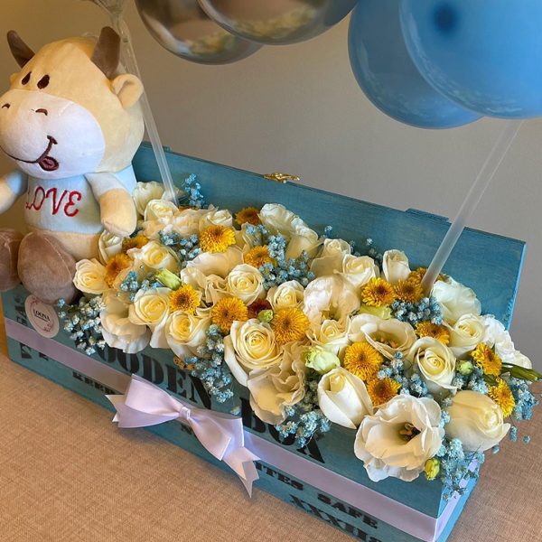 خرید انواع گل برای ی برای تبریک بچه دار شدن