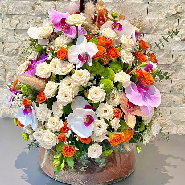 گل برای تبریک روز زن لاکچری