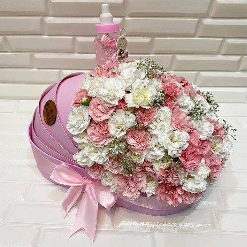 خرید انواع گل برای تبریک تولد نوزاد تازه متولد شده
