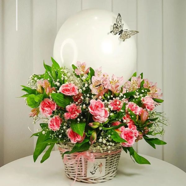 خرید انواع گل برای تبریک بچه دار شدن خواهر