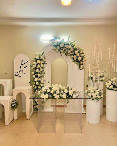گل آرایی مجالس و سالن